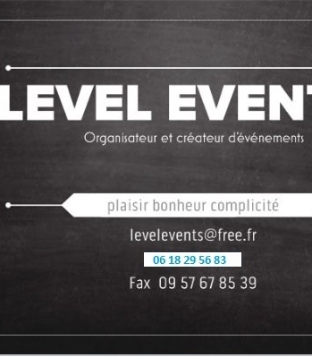 LEVEL EVENT'S Organisiteur et créateur d'événement