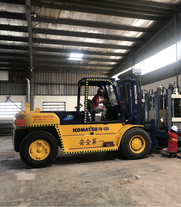 Cho thuê xe nâng tại Hải Phòng